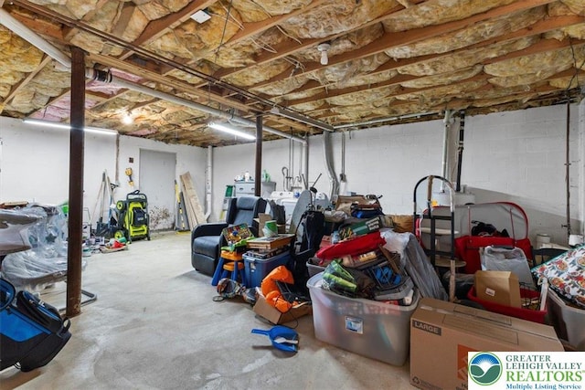 2233 Fox Run, Wilson Boro, PA 18042 - view of unfinished below grade area