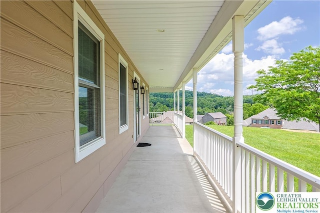 6513 Station Vw, Upper Milford Twp, PA 18092 - view of porch
