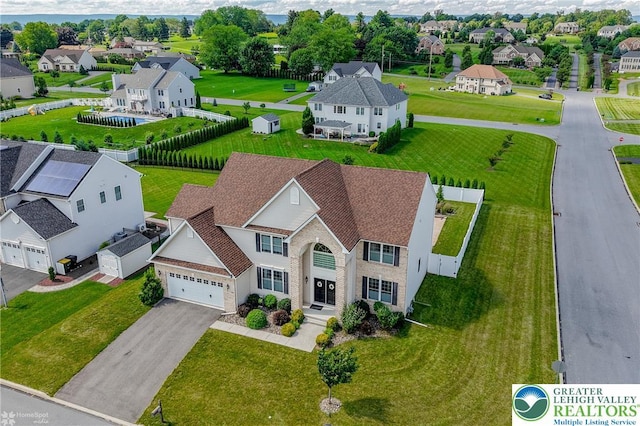 249 Danbury Dr, Upper Nazareth Twp, PA 18064 - aerial perspective of suburban area