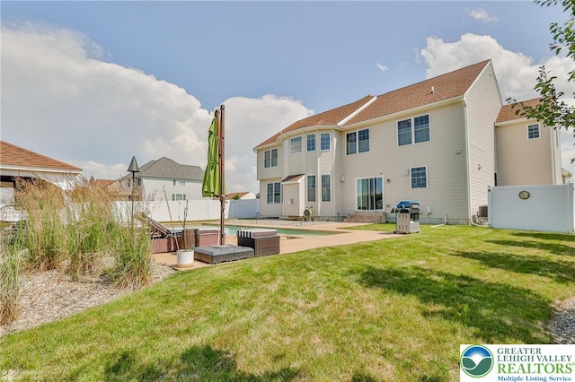 249 Danbury Dr, Upper Nazareth Twp, PA 18064 - back of house with a patio