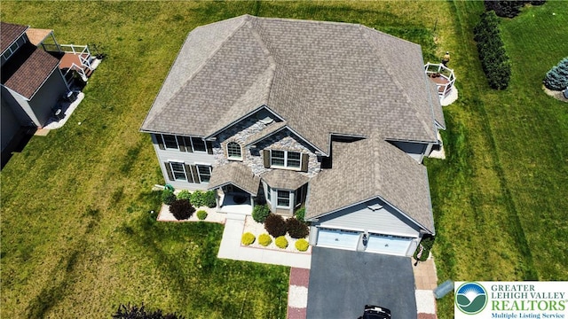 237 Danbury Dr, Upper Nazareth Twp, PA 18064 - view from above of property