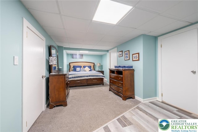 1488 Shelburne Ct, South Whitehall Twp, PA 18104 - bedroom with wood finished floors and a paneled ceiling