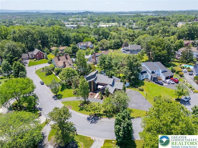 1488 Shelburne Ct, South Whitehall Twp, PA 18104 - aerial view of residential area