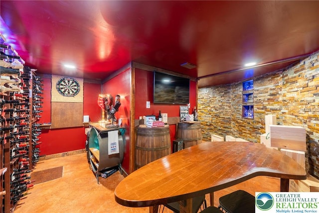1488 Shelburne Ct, South Whitehall Twp, PA 18104 - bar area featuring recessed lighting