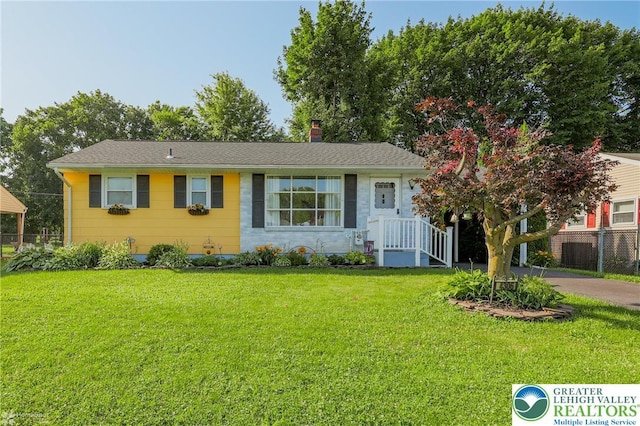 4306 Emerick Ter, Easton, PA 18045 - view of front of house with a chimney