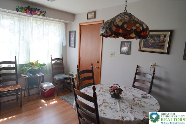 871 2nd St, Whitehall Twp, PA 18052 - dining space with light wood finished floors