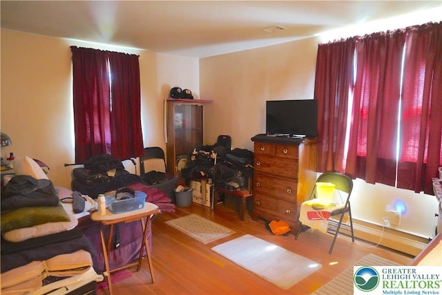871 2nd St, Whitehall Twp, PA 18052 - living area with wood finished floors