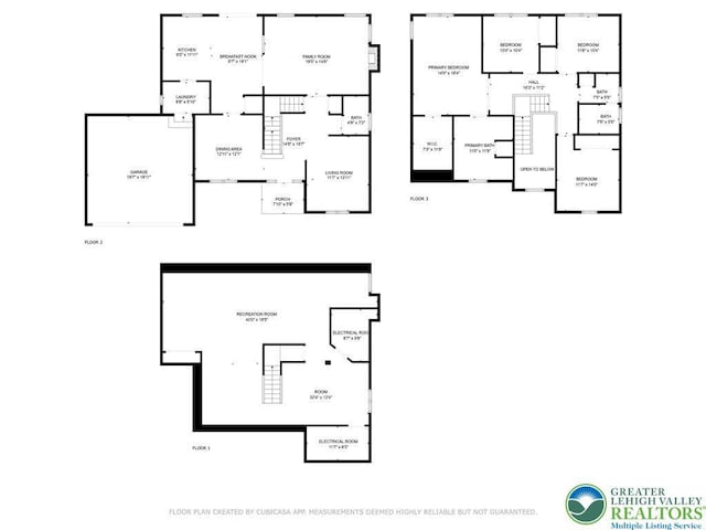 1989 Strathmore Dr, Macungie Boro, PA 18062 - view of floor plan / room layout
