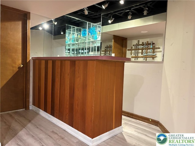 4804 Parkview Dr S, Lower Macungie Twp, PA 18049 - indoor wet bar featuring wood finished floors