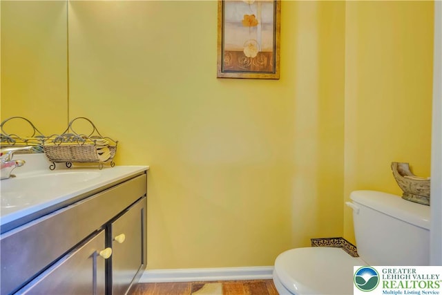 2130 Eagles Landing Dr, Upper Nazareth Twp, PA 18064 - half bath featuring toilet and vanity