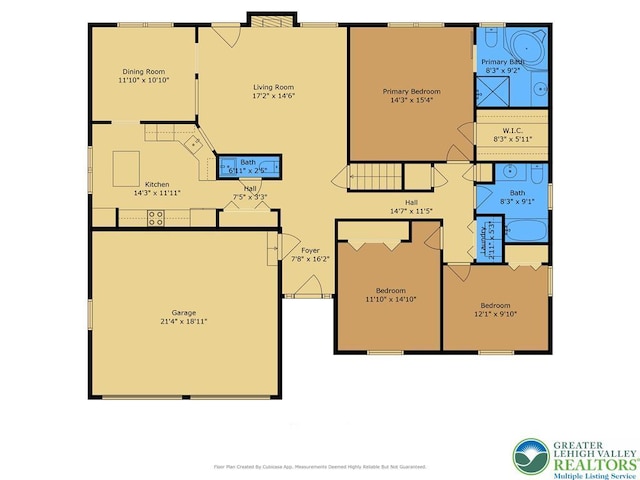 4691 Hampshire Dr, Hanover Twp, PA 18017 - view of room layout