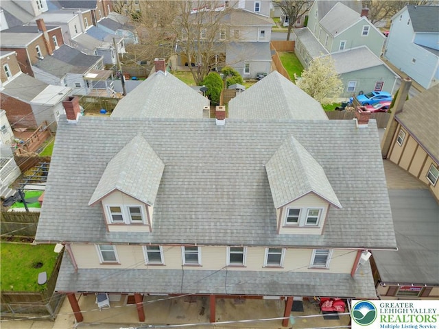 115 W Frankford St, Bethlehem City, PA 18018 - aerial perspective of suburban area