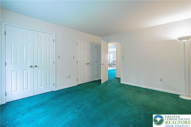 26 Chestnut Commons Ct, Easton, PA 18040 - unfurnished bedroom with two closets and carpet floors