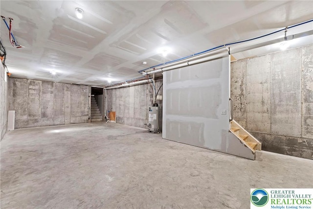 271 W Fairview St W, Bethlehem City, PA 18018 - unfinished below grade area featuring water heater