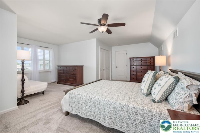 2186 Eagles Landing Dr, Upper Nazareth Twp, PA 18064 - carpeted bedroom with ceiling fan and baseboards