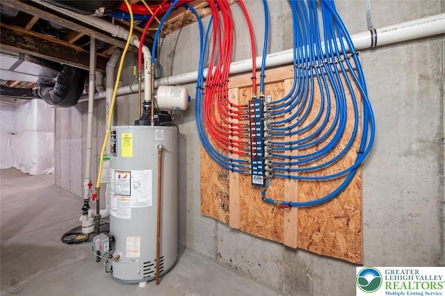 2186 Eagles Landing Dr, Upper Nazareth Twp, PA 18064 - utilities featuring gas water heater