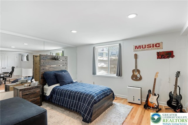 275 E Thomas Ave, Hellertown Boro, PA 18055 - bedroom with wood finished floors and recessed lighting