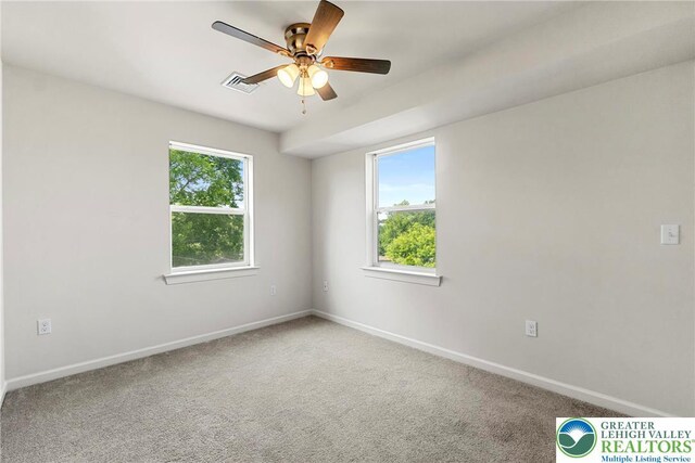 273 W Fairview St W, Bethlehem City, PA 18018 - carpeted empty room featuring baseboards and ceiling fan