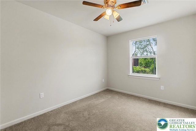 273 W Fairview St W, Bethlehem City, PA 18018 - carpeted empty room with a ceiling fan and baseboards