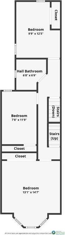 622 N Jefferson St, Allentown City, PA 18102 - view of home floor plan