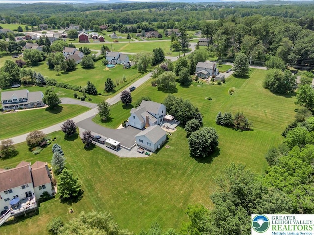 101 Blackstone Dr, Bushkill Twp, PA 18091 - aerial perspective of suburban area