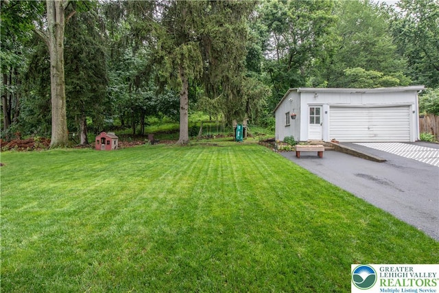 1008 7th, Perkasie Boro, PA 18944 - view of grassy yard featuring view of scattered trees and a storage shed