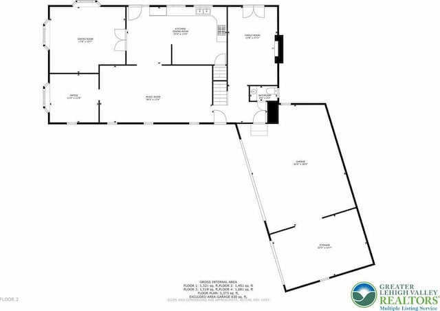 530 Station Rd, Richland Twp, PA 18951 - view of floor plan / room layout