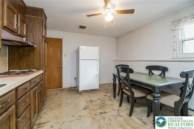 2057 Grove St, South Whitehall Twp, PA 18104 - dining room with a ceiling fan