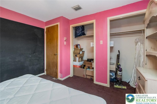 2057 Grove St, South Whitehall Twp, PA 18104 - bedroom featuring two closets and carpet