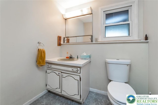 2057 Grove St, South Whitehall Twp, PA 18104 - half bath featuring toilet and vanity
