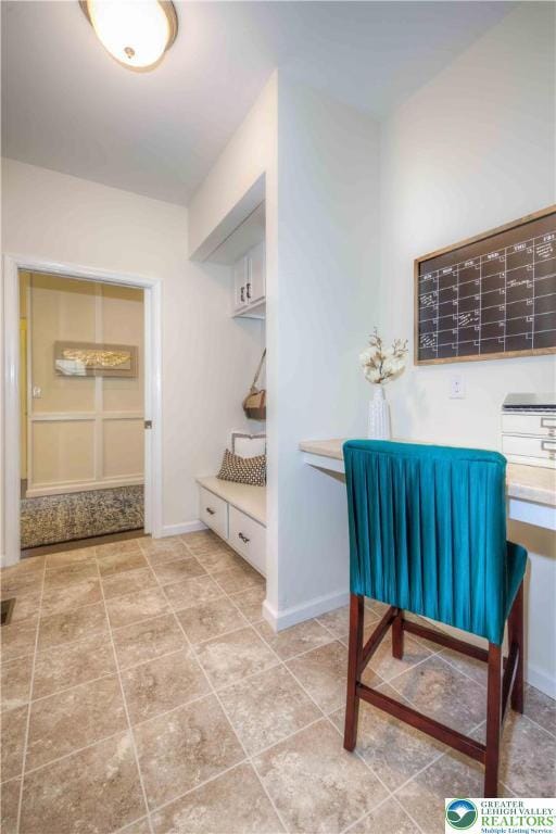 3420 Gentlewind Way Unit Ic 110, Emmaus Boro, PA 18049 - mudroom with baseboards and light tile patterned floors