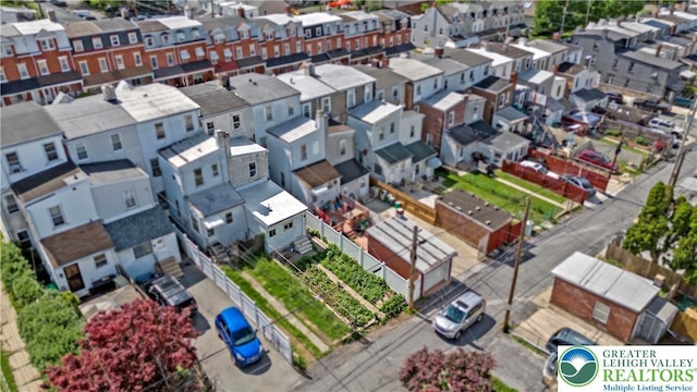 907 N 5th St, Allentown City, PA 18102 - aerial view of residential area