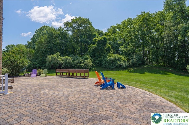 2650 Eagle Ln, Lower Saucon Twp, PA 18055 - view of community with a lawn and a patio