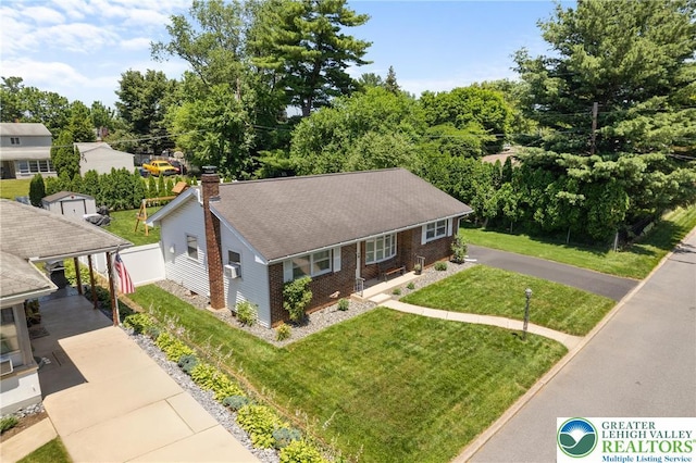 2213 W Woodlawn St, South Whitehall Twp, PA 18104 - aerial view of property and surrounding area