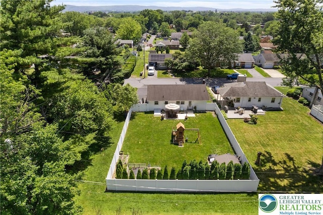 2213 W Woodlawn St, South Whitehall Twp, PA 18104 - view from above of property