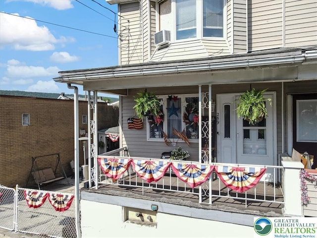 259 5th St, Coaldale Boro, PA 18218 - property entrance with covered porch