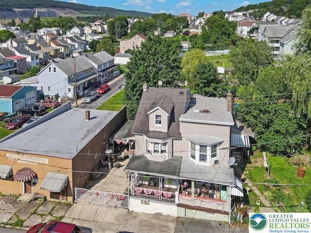 259 5th St, Coaldale Boro, PA 18218 - aerial perspective of suburban area