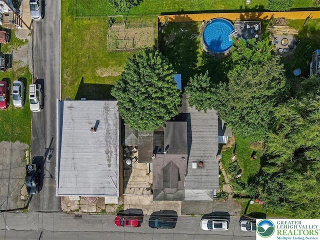 259 5th St, Coaldale Boro, PA 18218 - drone / aerial view of a pool area