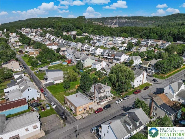 259 5th St, Coaldale Boro, PA 18218 - aerial view of residential area with a forest