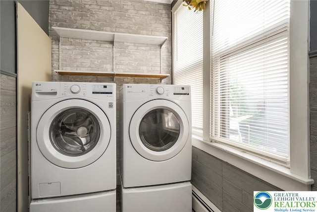 2103 N 1st Ave, Whitehall Twp, PA 18052 - laundry area with washer and dryer