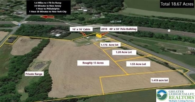 2605 Sechler Ct, Weisenberg Twp, PA 19530 - map / location featuring property parcel outlined