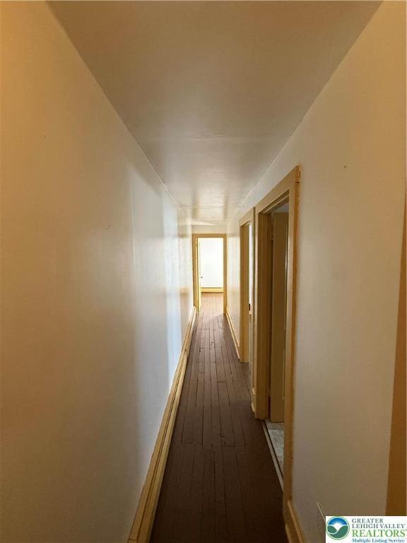 432 3rd St, Lehighton Boro, PA 18235 - hall with dark wood-type flooring