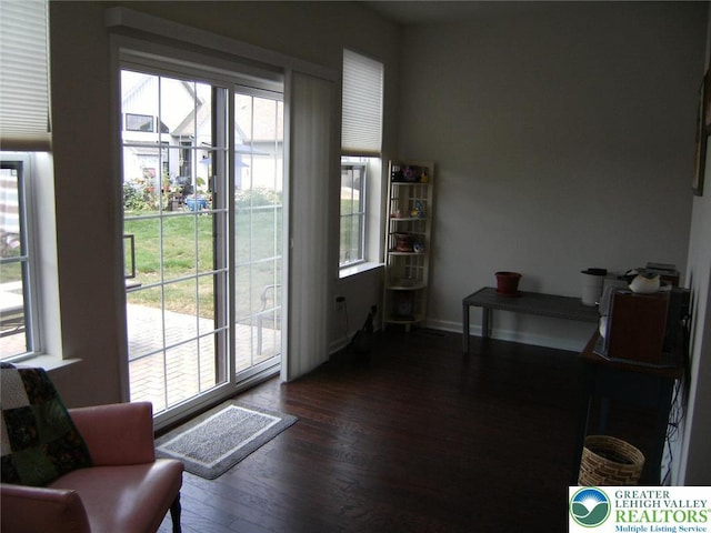 4088 Eveningstar Rd, Emmaus Boro, PA 18049 - doorway featuring dark wood-style floors