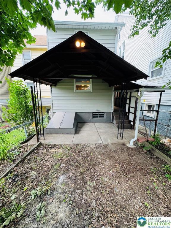 332 W Patterson St, Lansford Boro, PA 18232 - back of house featuring a patio area