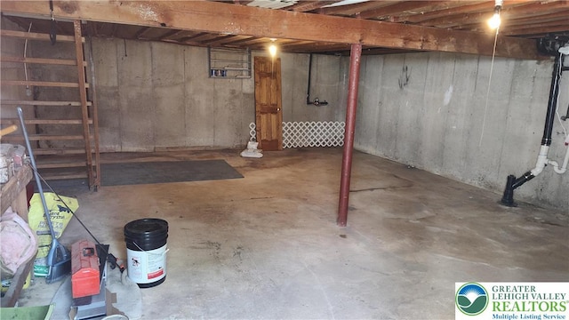 5278 Herman St, Heidelberg Twp, PA 18053 - view of unfinished below grade area