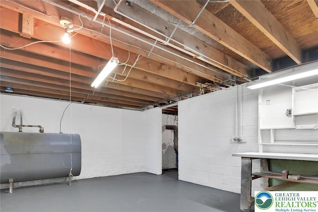 217 2nd St, Walnutport Boro, PA 18088 - unfinished below grade area featuring heating fuel