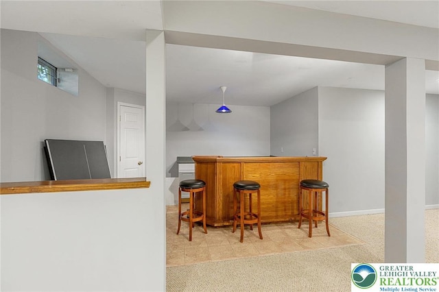 441 Sawgrass Dr, Upper Macungie Twp, PA 18104 - indoor dry bar with carpet floors