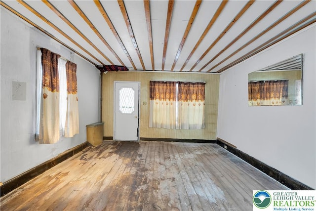 232 W Patterson St, Lansford Boro, PA 18232 - entryway featuring wood-type flooring and baseboards