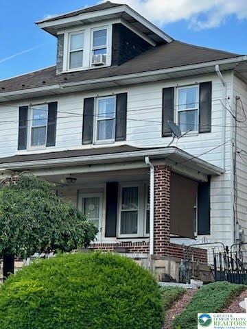 45 Wright St, Wilson Boro, PA 18042 - traditional style home featuring a porch
