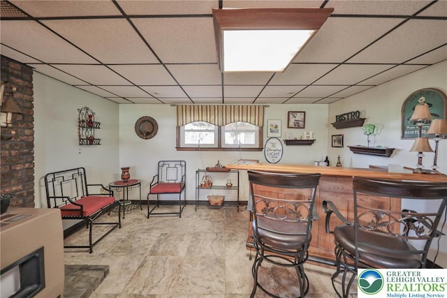 70 Faust N Rd, Pa, PA 19507 - indoor dry bar with a drop ceiling